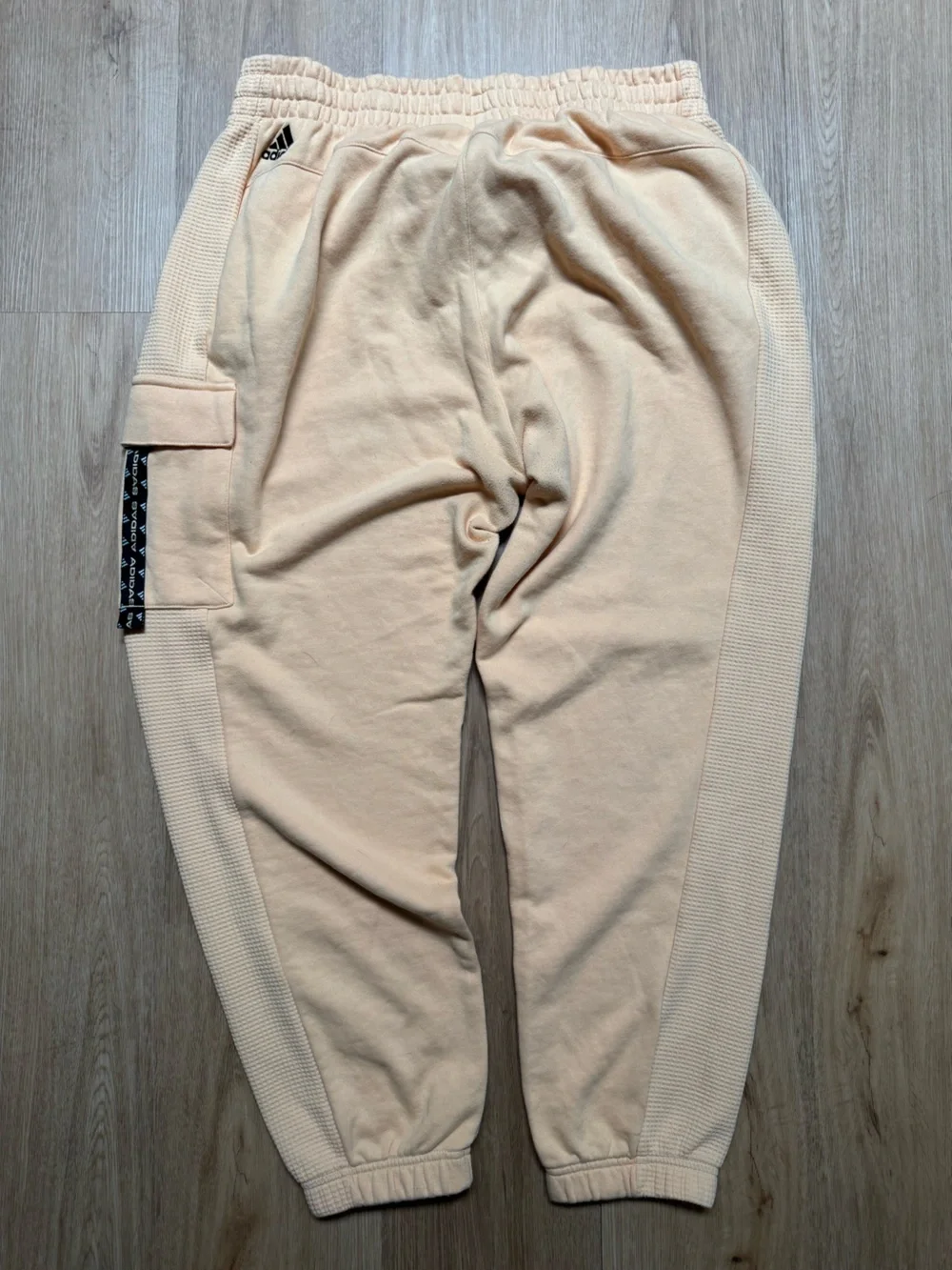 adidas Peach Cargo Sweatpants for Men